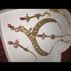 3 piece Indian jewelry set